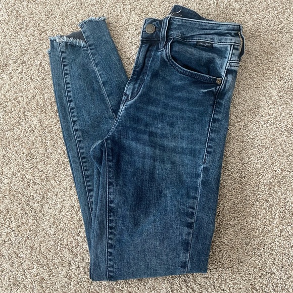 MAVI Gold Icon TESS Twisted Midrise Skinny Stretch Ankle Jeans size 24 - Picture 11 of 16